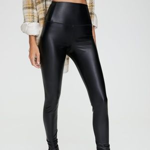 Wilfred Free Vegan Leather Leggings